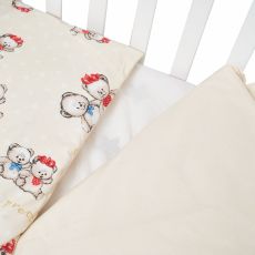 Змінна постіль 3 ел Twins Comfort line 3054-C-053, Ведмедик, бежевий